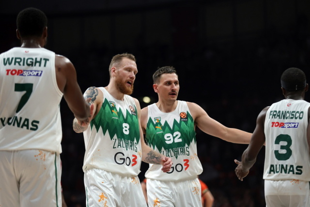 Ζάλγκιρις – Φενέρμπαχτσε 81-78: Η επική ανατροπή των Λιθουανών