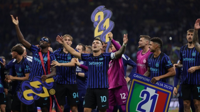 Ήττα της Πάρμα από την Ίντερ με 2-0 και 21ο πρωτάθλημα Ιταλίας για τους 'νερατζούρι'