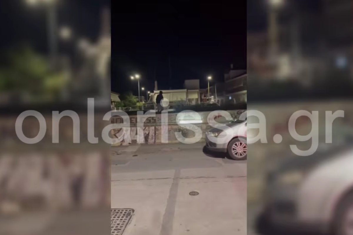 Τρόμος στη Λάρισα: Ανήλικοι πετούσαν πέτρες και μπουκάλια σε αυτοκίνητα και περαστικούς