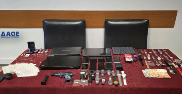 Εξαρθρώθηκε εγκληματική οργάνωση στη Θεσσαλονίκη με λεία πάνω από 200.000 ευρώ