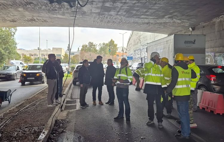 Νέα Ιωνία: Έργα στη σήραγγα της Λ. Εθνικής Αντιστάσεως – Πώς αλλάζει η κυκλοφορία