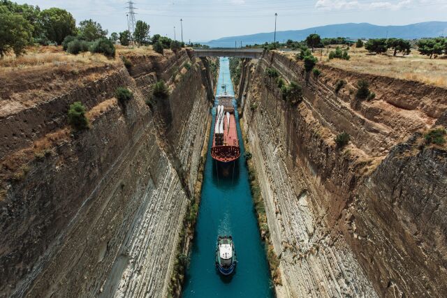 Διώρυγα Κορίνθου: Η επαναλειτουργία ξεκινά σήμερα