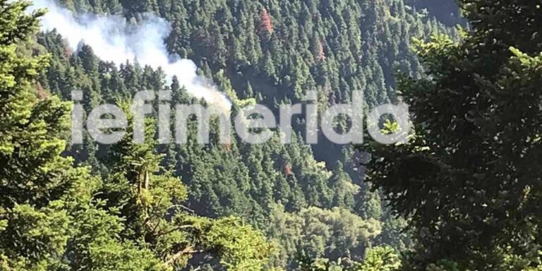 Επιδείνωση των πυρκαγιών στην Αιτωλοακαρνανία