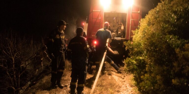 Πυρκαγιά στη Βάλια Κάλντα: Υπό έλεγχο η φωτιά στη θέση «Αβγό»
