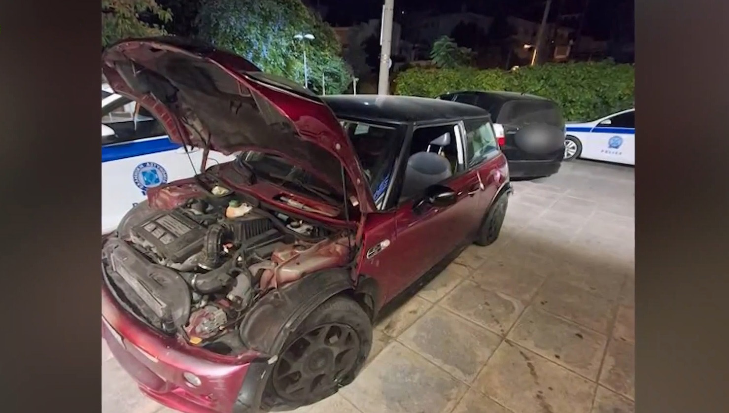 Κινηματογραφική Καταδίωξη στην Αγία Παρασκευή: Αυτοκίνητο με 61 Κιλά Κάνναβης