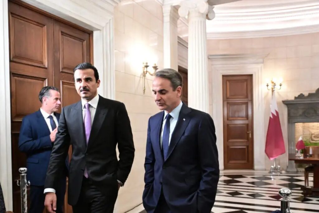 Επικοινωνία Μητσοτάκη με Εμίρη του Κατάρ