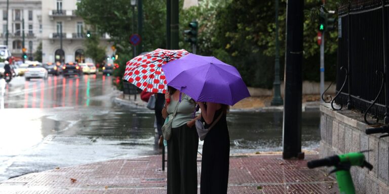 Κακοκαιρία: Τα μεγαλύτερα ύψη βροχής σε Εύβοια και Θεσσαλία