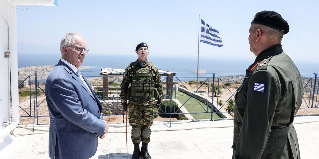 Τασούλας στο Αγαθονήσι: Η Ελλάδα θα υπερασπιστεί την κυριαρχία της