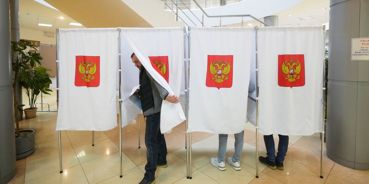 Τρίτη ημέρα ρωσικών βουλευτικών: η τελική κατάταξη του Πούτιν σε εδάφη της Ουκρανίας