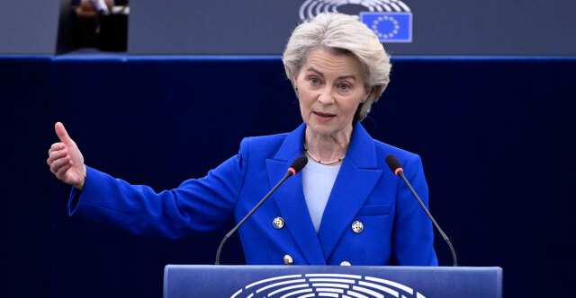 Η ετήσια ομιλία της Φον ντερ Λάιεν: Προτεραιότητες της ΕΕ σε έναν αβέβαιο κόσμο