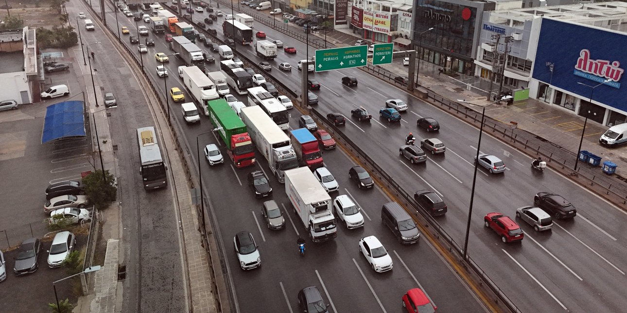 Καθυστέρηση στην Αθήνα: 25 λεπτά καθυστερήσεων στον Κηφισό και την Αττική Οδό