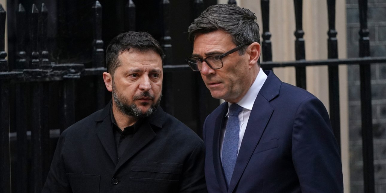 Μπέρναμ και Ζελένσκι συζητούν για πυραύλους και στρατιωτική βοήθεια στο Λονδίνο